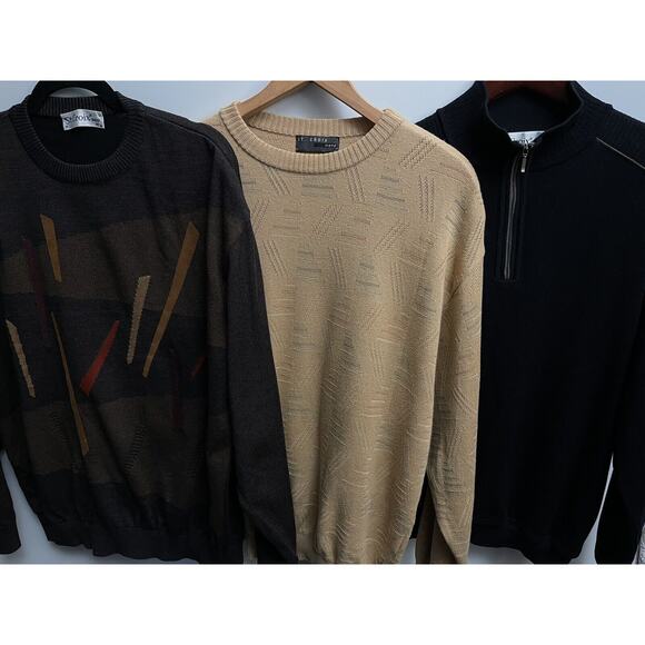 St. Croix Other - St Croix Vintage Shop/ Trend Pullover Mens M MulticolorMade In USA Lot Of 3